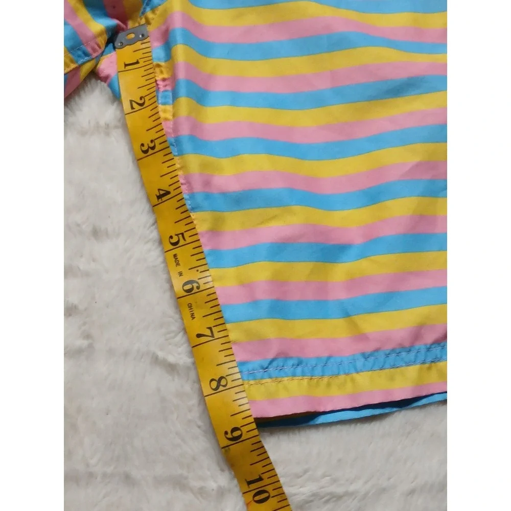 OFWGKTA  Odd Future Board Shorts Swim Trunks Mens‎ Striped Donut Skate L
